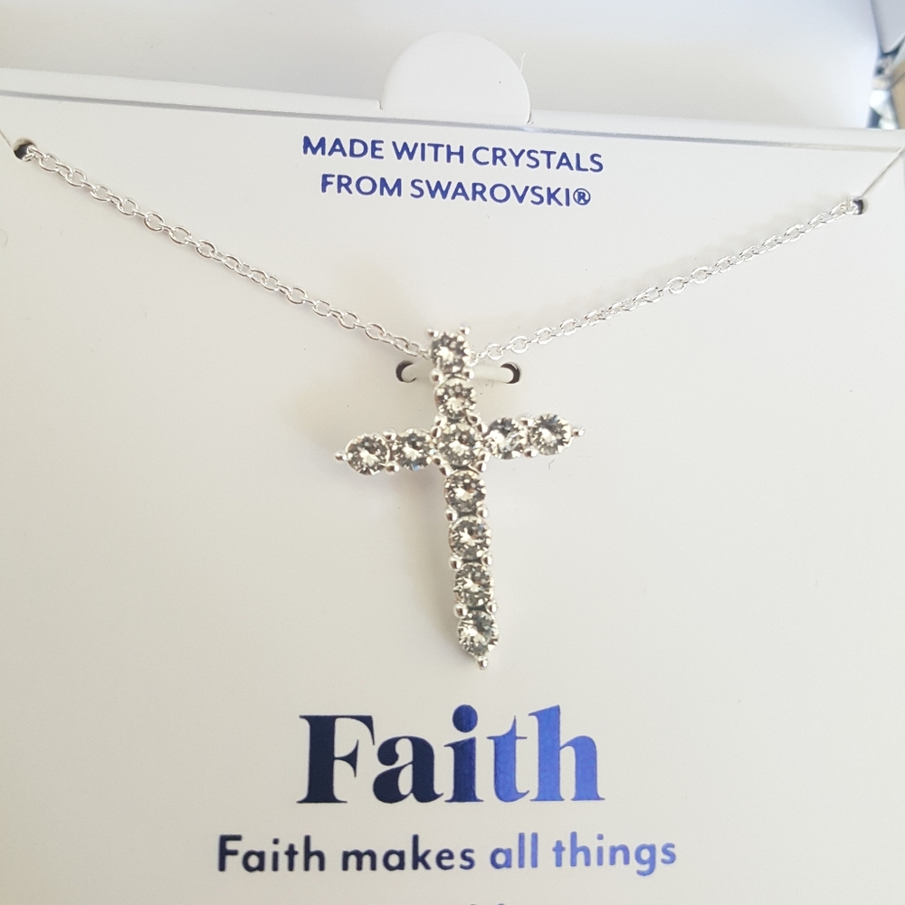Swarovski  cross necklace - Picture 8 of 8